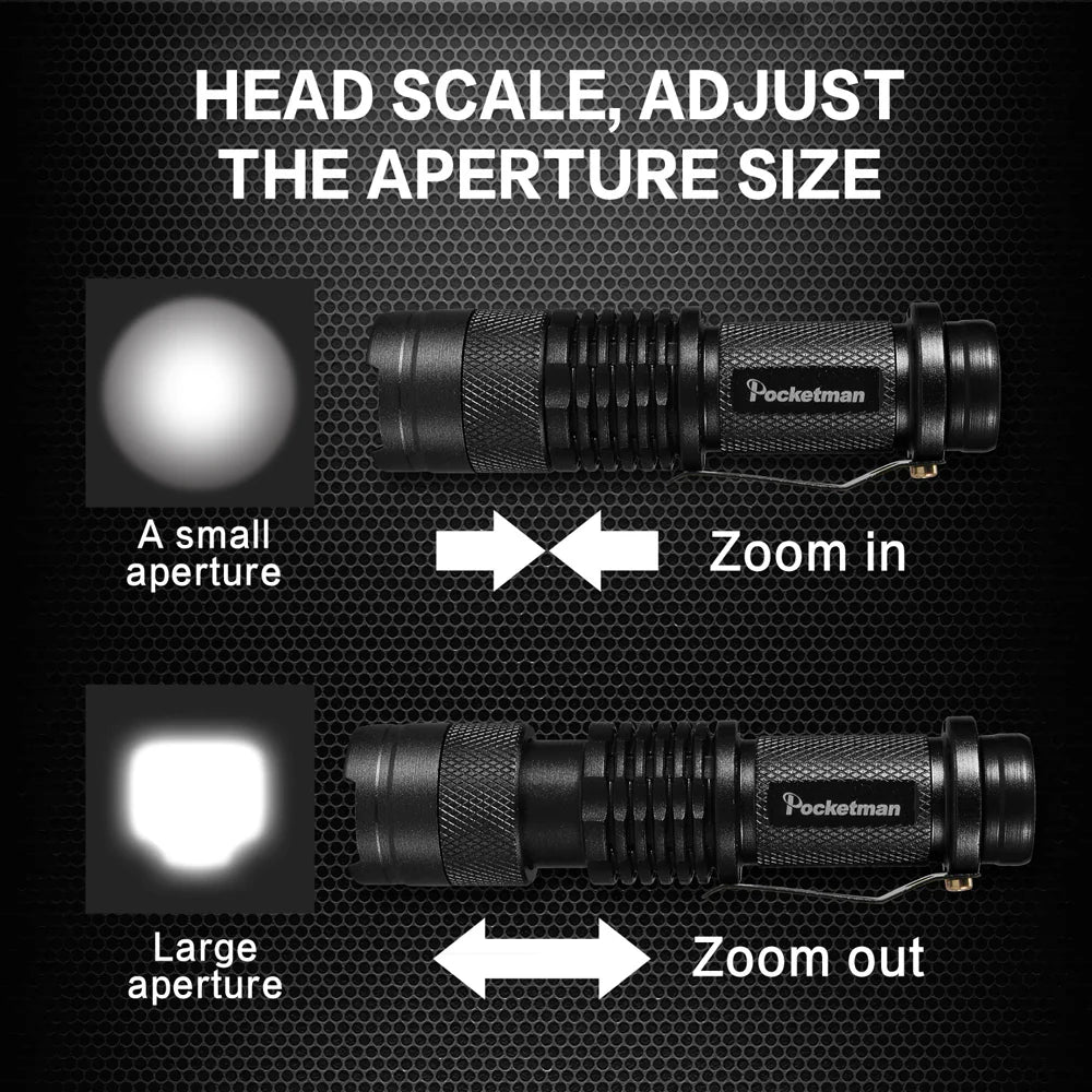 LuminiX 5-Pack LED Zaklamp